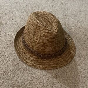 Janie and Jack Straw Fedora